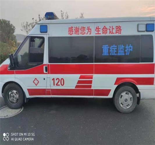 甘孜救护车出租服务案例3